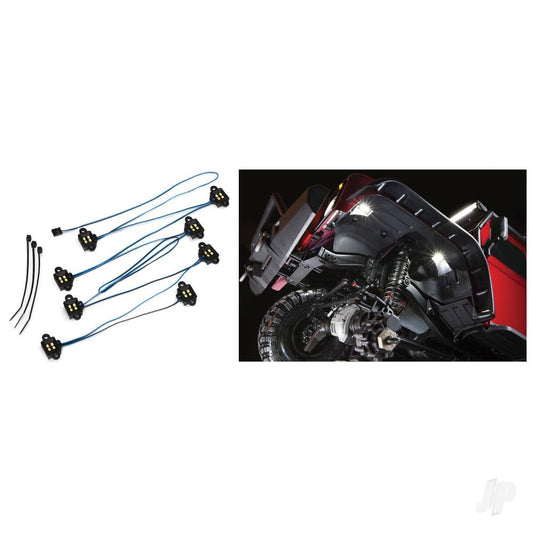 Traxxas 8026X LED rock light kit underbody illumination for off-road night driving