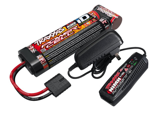 Traxxas battery and charger completer flat pack enables rapid NiMH charging for RTR models