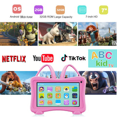 Trayoo Kids Tablet 7 dual-camera setup for photos and video calls