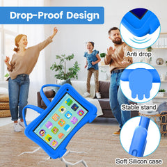 Trayoo Kids Tablet durable case protects against drops
