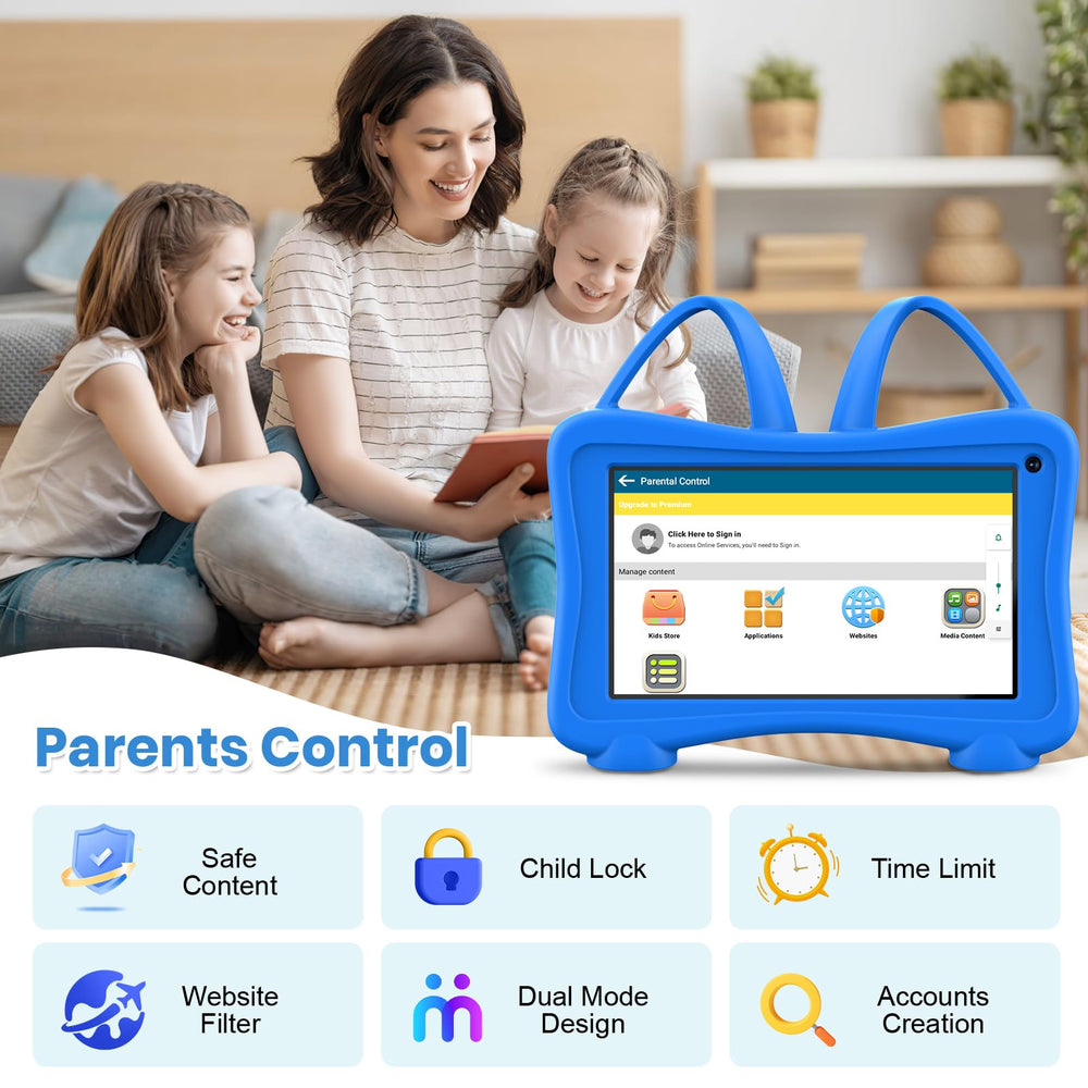 Trayoo Kids Tablet quad-core performance powering smooth apps