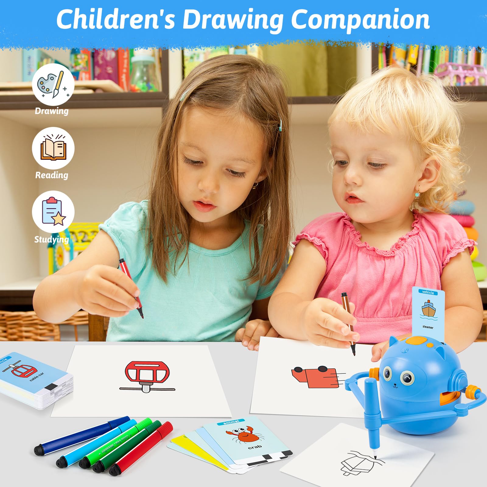 TreeFIA creative learning with robot supports hands-on art