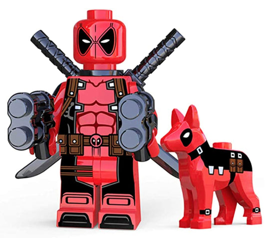 Trees Of The Land dog kawaii mini toy figure X-Men pose for display and gift ideas.