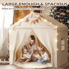 TreeStone Play Tent four windows invite light and open play