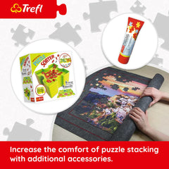 Trefl Vernazza puzzle can be glued for wall display afterward.