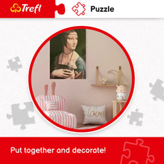 Trefl Vernazza puzzle on thick, high-quality cardboard for durable play.