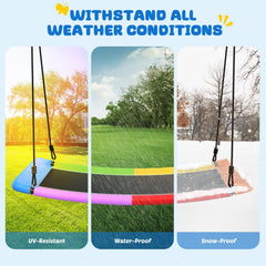 Trekassy all-weather swing seat designed for long-lasting outdoor use.