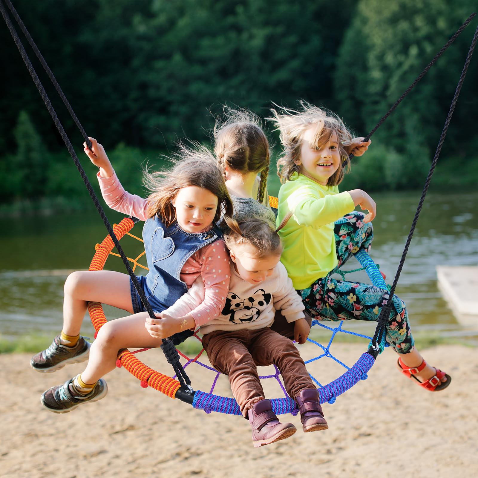 Trekassy UV-resistant rope keeps color and strength over time.