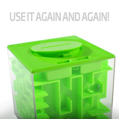 Trekbest Money Maze Box during solve activity promotes focus and calm