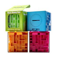 Trekbest Money Maze Box packaging in blue, inviting an engaging unboxing experience