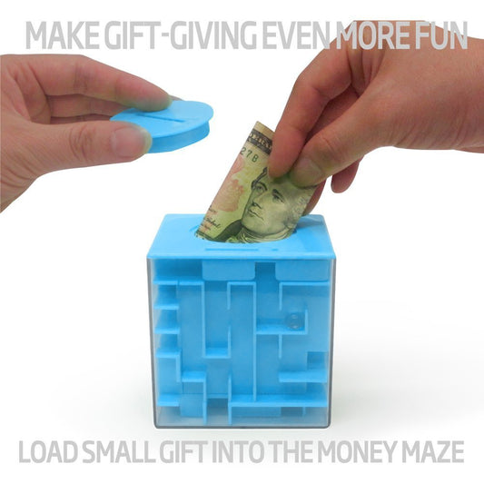 Trekbest Money Maze Box unlocked during solve, encouraging problem-solving practice
