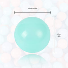 Trendbox 2-2-inch ball pit balls provide safe, colorful fun for small hands.