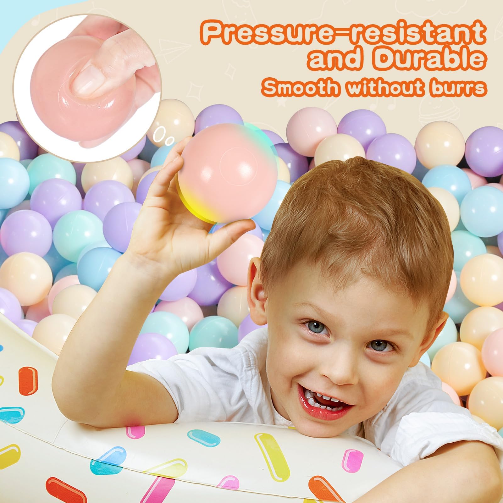 TRENDBOX ball pit balls decorate pool or tent for vibrant party decor