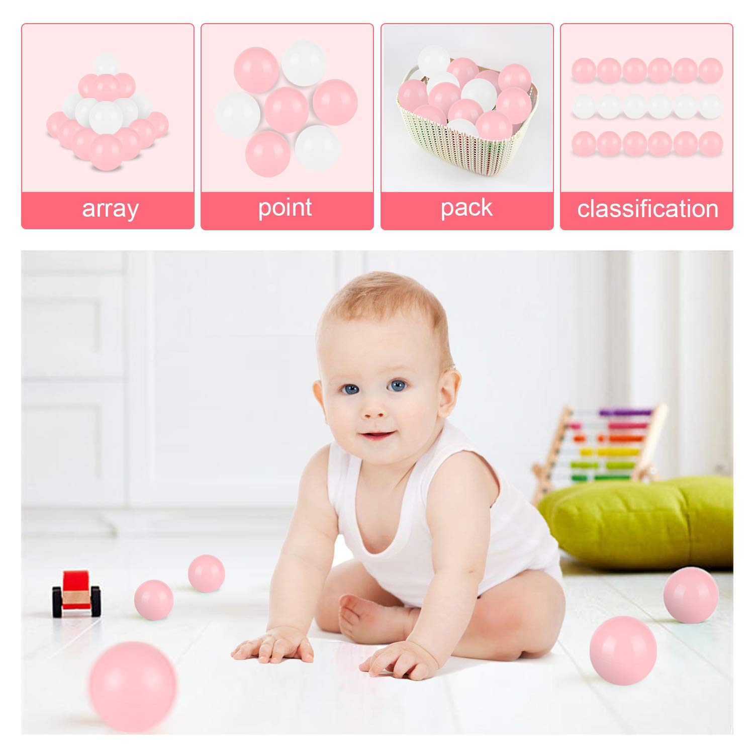 TrendBox colorful play setup promoting movement and color recognition