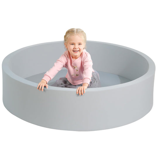 TrendBox extra-large foam ball pit in wide view for family play