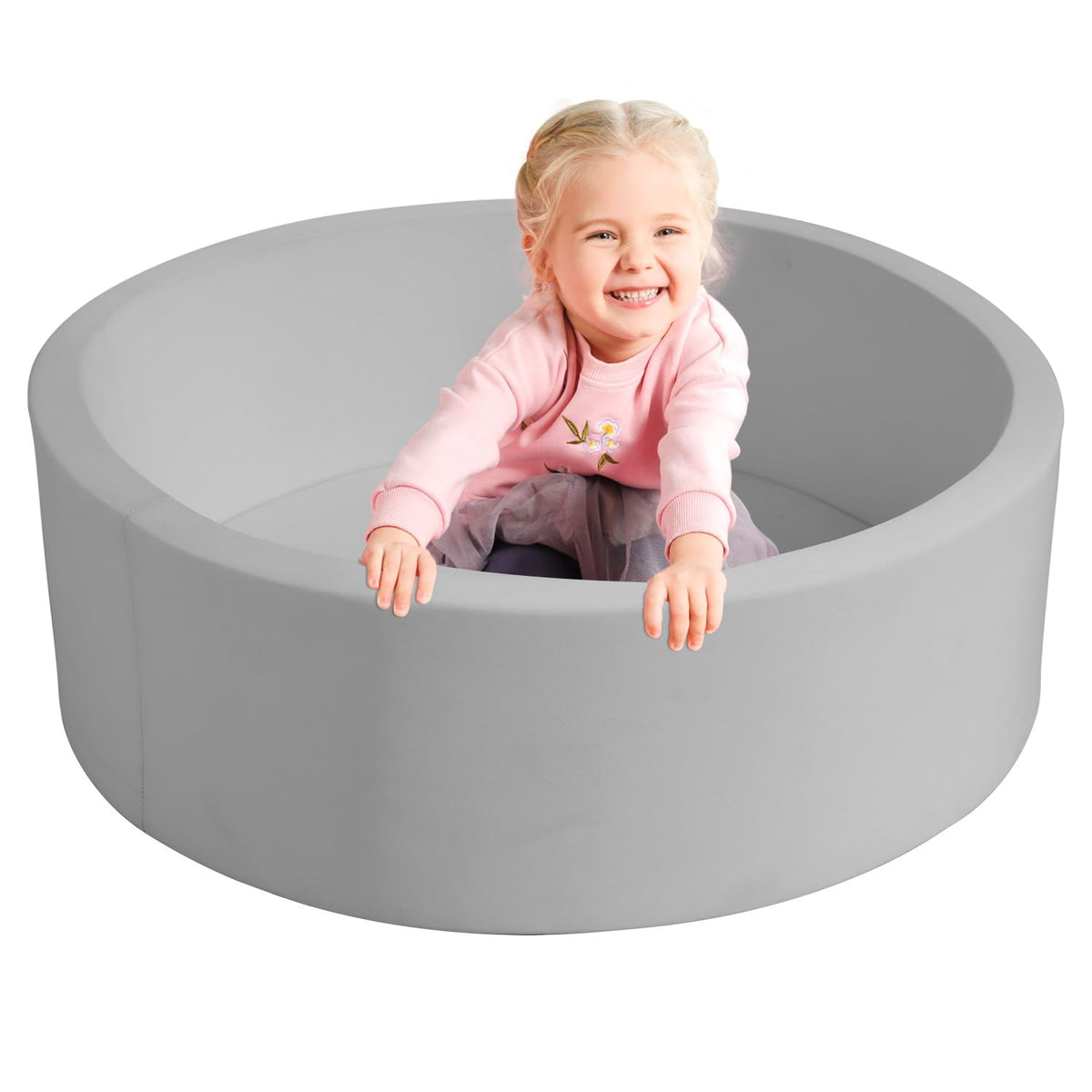 TRENDBOX foam ball pit with soft memory foam for safe play