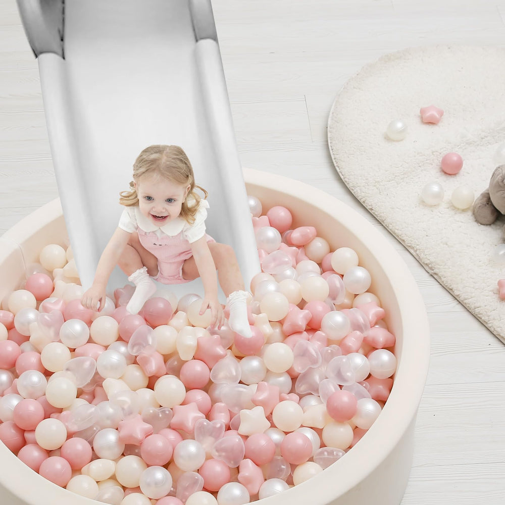 TRENDPLAY 100 count ball pit pack offers ample play and easy maintenance