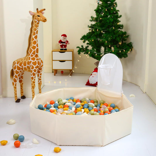 TRENDPLAY kids and pets ball pit with soft edges for safe play.