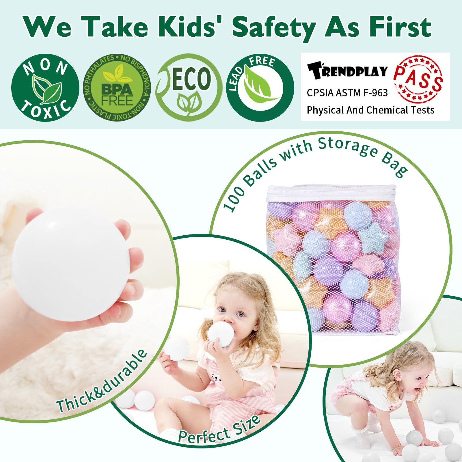 TRENDPLAY purple star balls close-up with glossy finish for sensory exploration