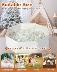 TRENDPLAY large pit accommodates multiple children for shared fun.