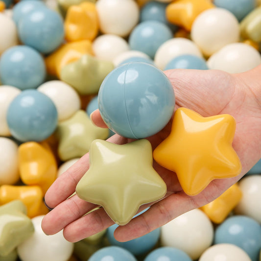 TRENDPLAY Star Ball Pit Balls 100-piece set for vibrant, imaginative play.