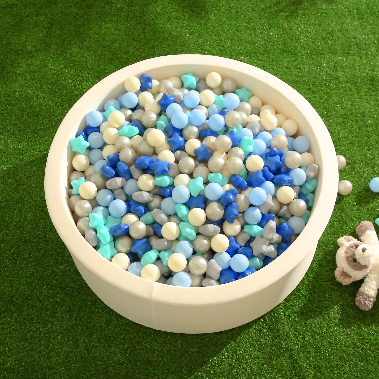 TRENDPLAY Versatile play balls blue ideal for pits, pools, or playhouses