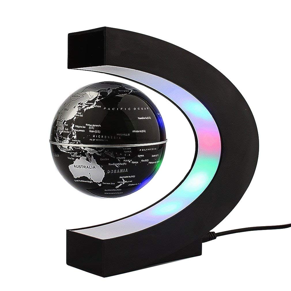 Trenzsary world map globe, 3 inches, a compact desk decor option