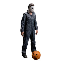 Backer card packaging helps protect the figure on display.