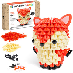 Tricofun Fox 3D soft blocks for safe, imaginative construction play.