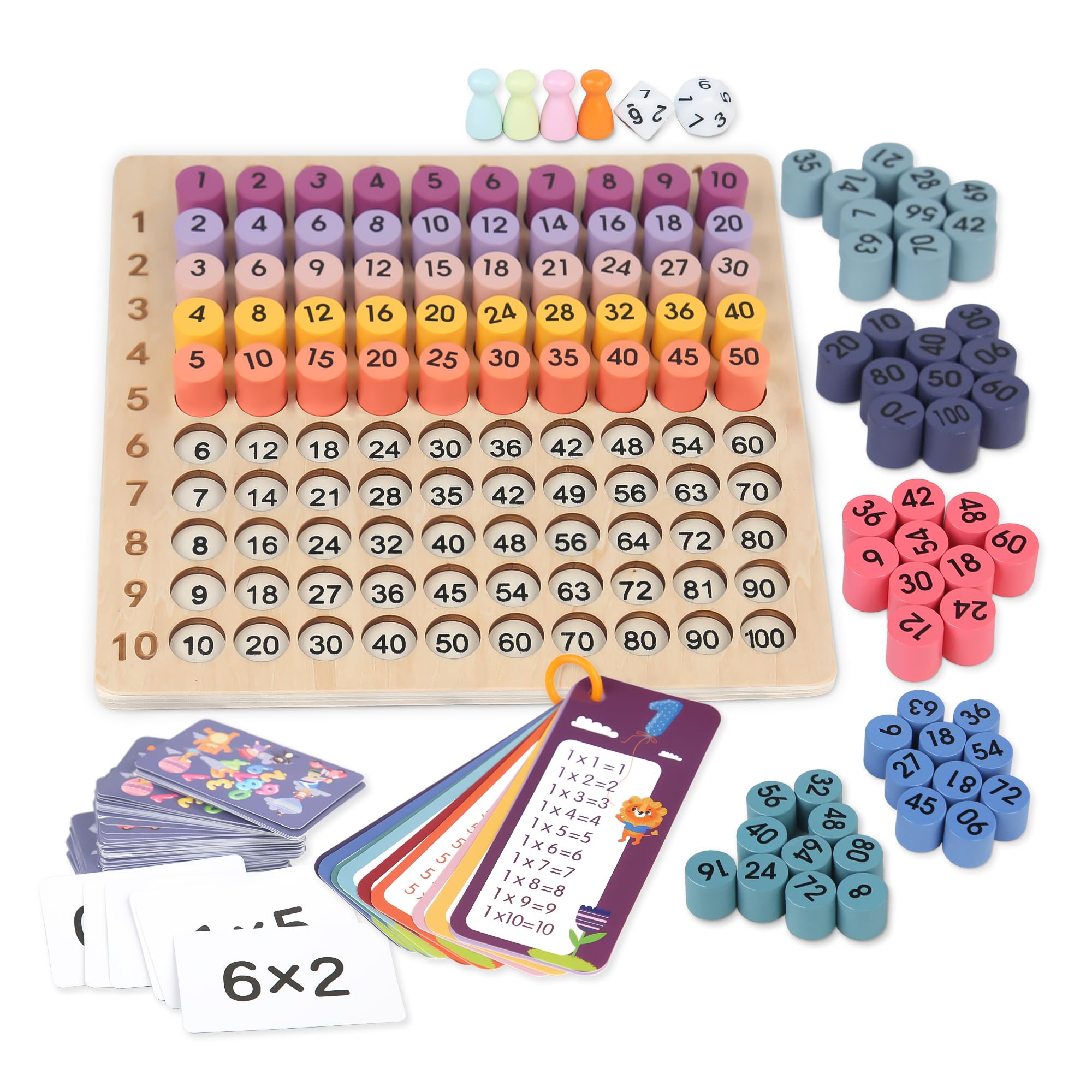 TRIOSEA wooden Montessori board close-up showing kid-friendly design for focused practice
