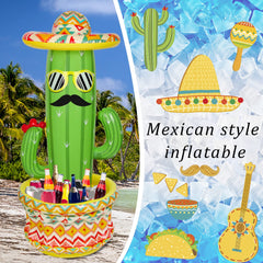 Triumpeek inflatable cooler features leak-proof valve for steady air.