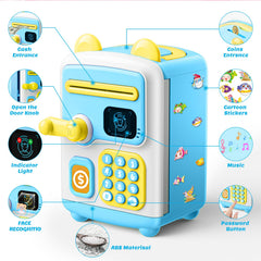 TROTK Piggy Bank password code entry ensures private access to savings.