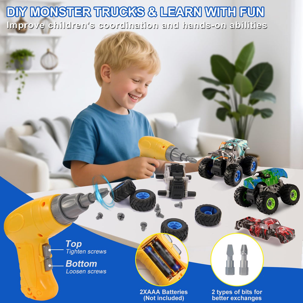 Trovogil electric drill in action supports hands on building fun.