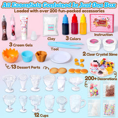 Trubic assortment of desserts and drinks accessories enables creative pretend cooking