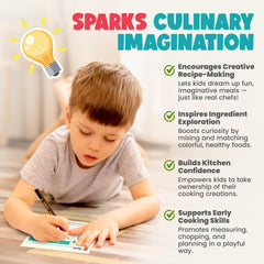 TruChef bread knife for kids to learn precision and confidence