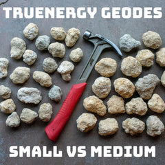TruEnergy magnifying glass included for close-up crystal study.