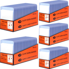 TRUGQ 1000 card sleeves set with packaging protects collections during shipping