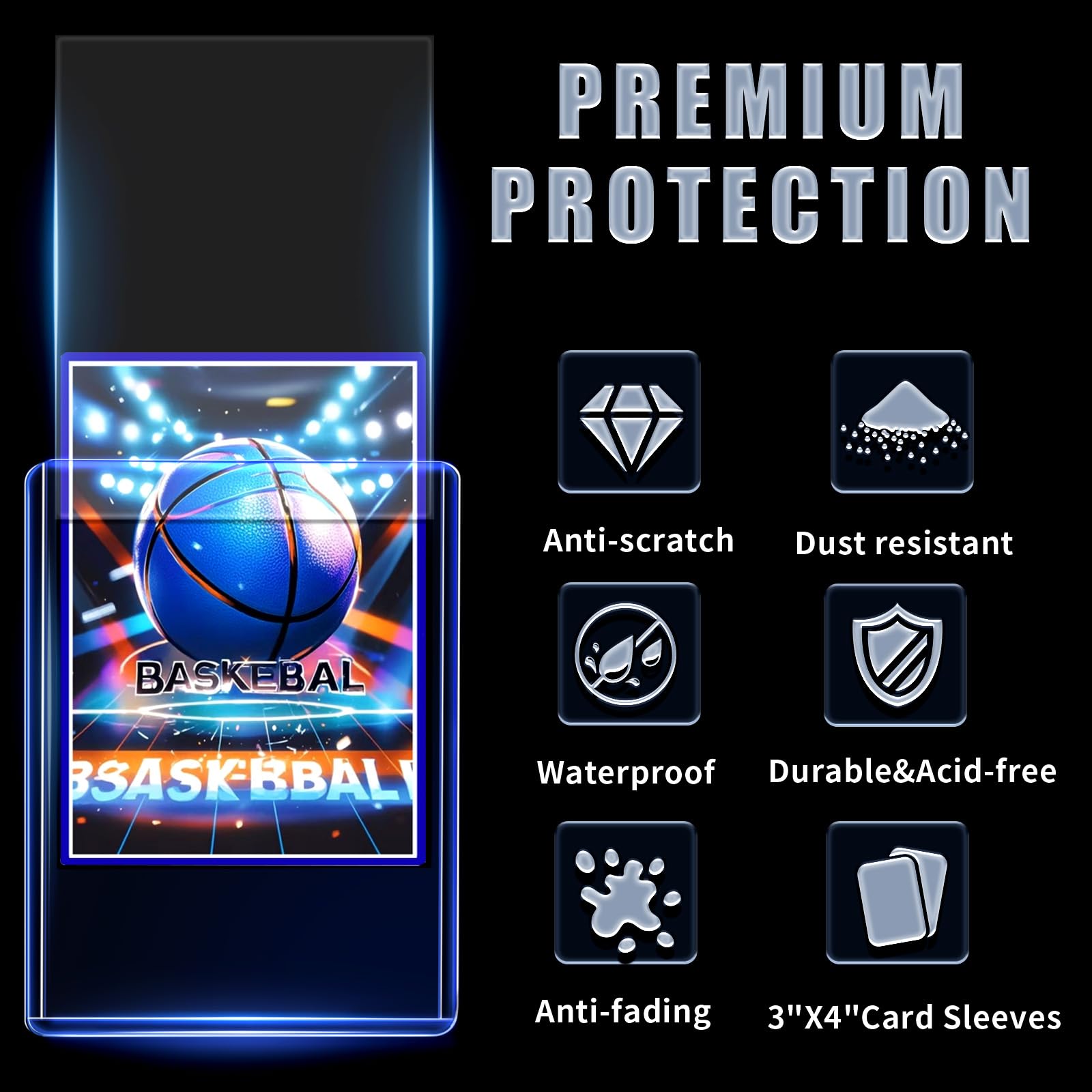 TRUGQ 400-card sleeve set shows hard loaders and soft sleeves together.