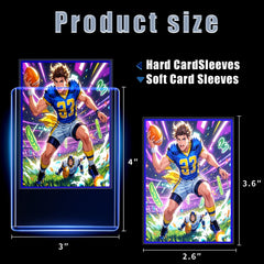 TRUGQ protection in transit showing cards secured in sleeves