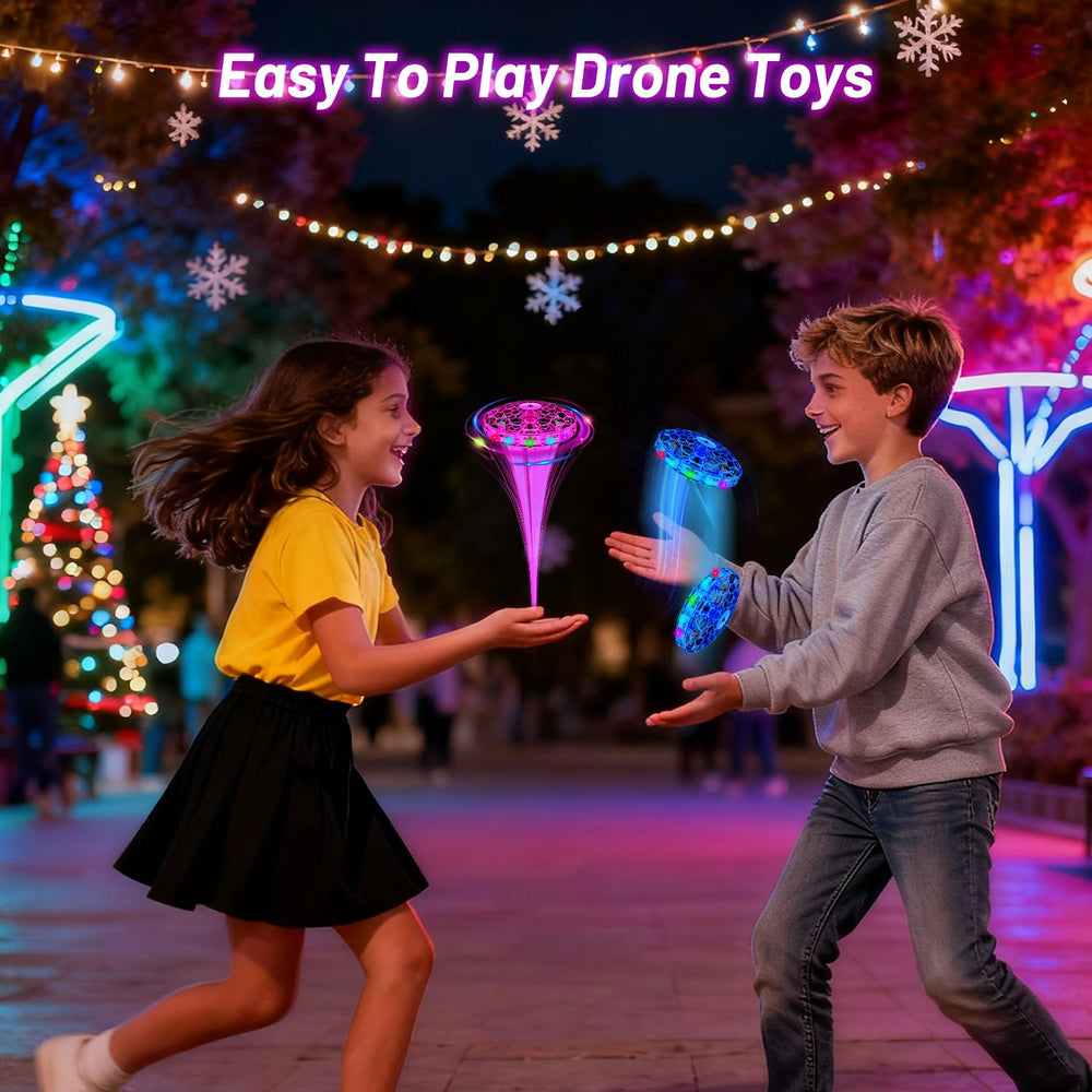 TrysGame Mini Drone Blue Gesture-Control for contact-free flight