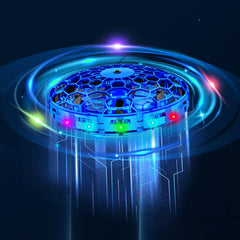 TrysGame Mini Drone Blue Hand Toss enables easy starting with a simple flick