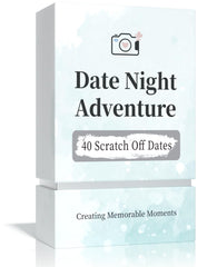 Tryuunion 40 date ideas scratch-off cards reveal a new romantic challenge.