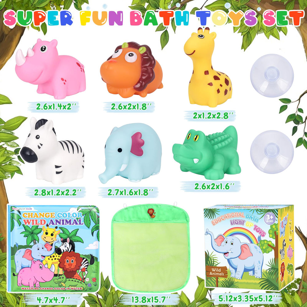 TSDATOWR perfect gift for toddlers who love animals during bath time