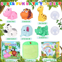 TSDATOWR perfect gift for toddlers who love animals during bath time