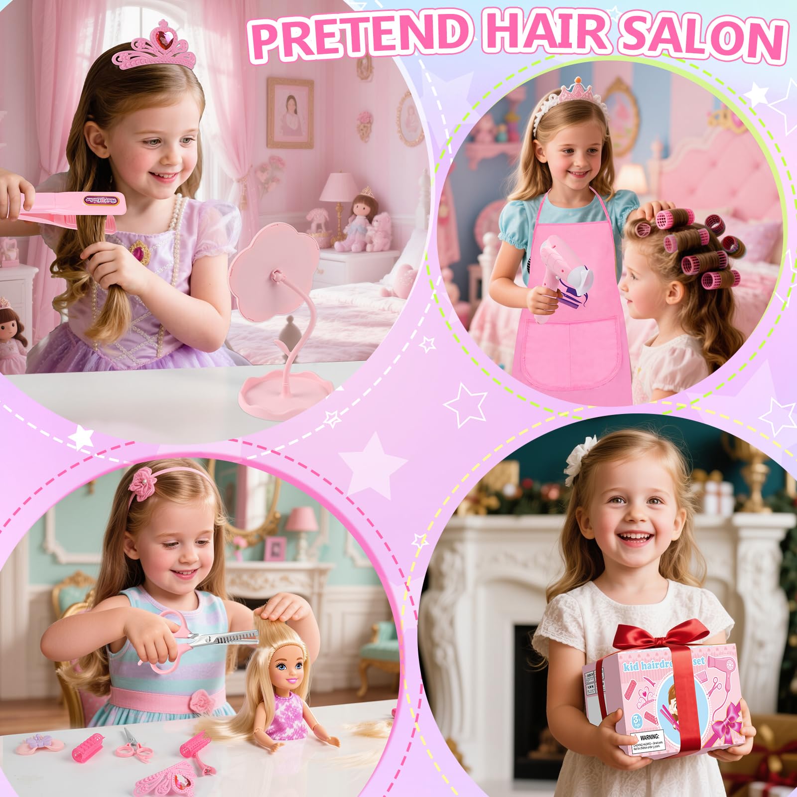 TSDATOWR hair rollers support creative volume and styling ideas