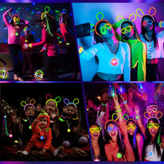 TSDATOWR LED necklaces for color streaming at events.