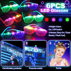 TSDATOWR light-up headbands glow vividly for festive dancing