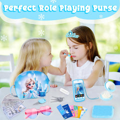TSDATOWR Play Purse keychain with 3 keys enhances imaginative access and play stories