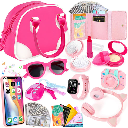TSDATOWR Play Purse Rose Handbag sparks imaginative role-play