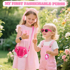 TSDATOWR Play Purse Toy Headset adds pretend tech fun